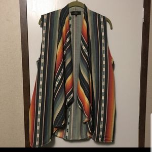 Serape vest/cardigan
